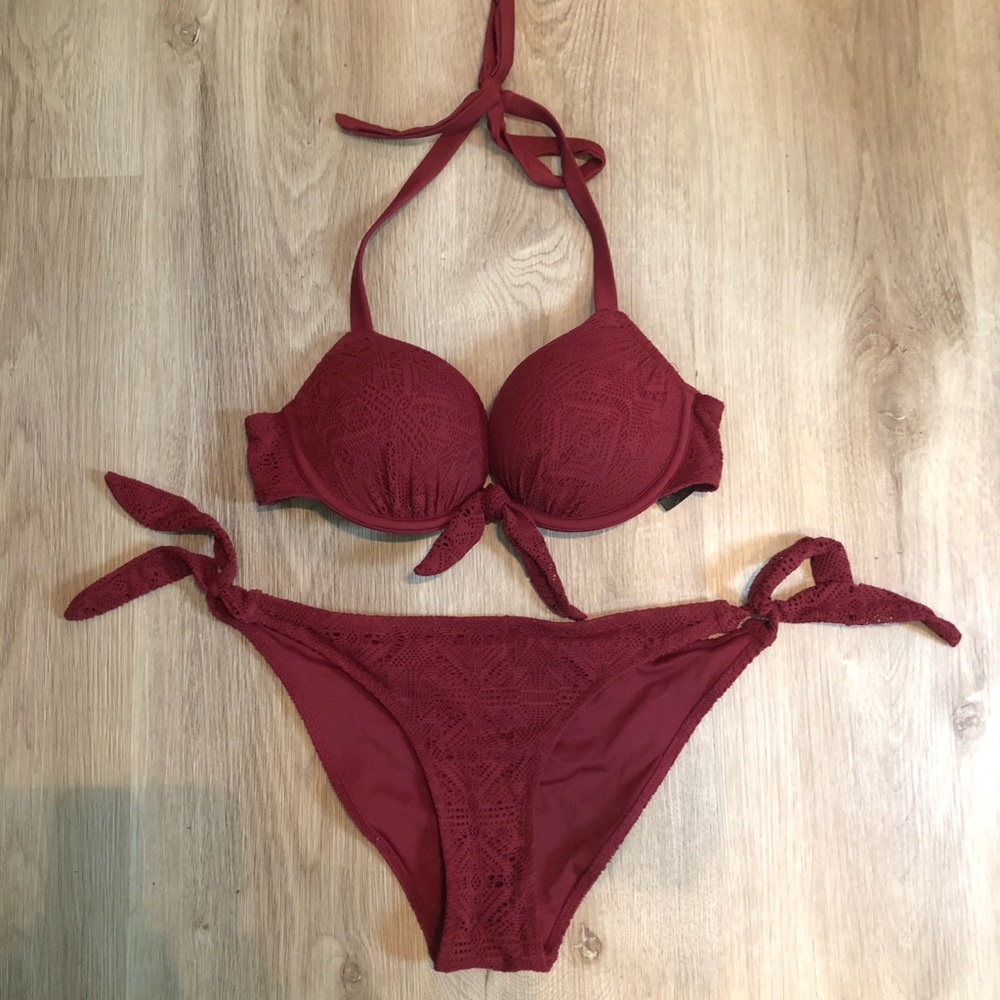 32B H&M push-up bikini set